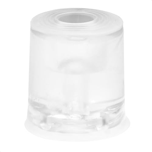 WAGNER Bodentürstopper/Wandtürstopper VULKANO MEDIUM - Durchmesser Ø 35 x 35 mm, Puffer aus hochwertigem Vollgummi, transparent, zum Schrauben - Made in DE - 15524021 von WAGNER