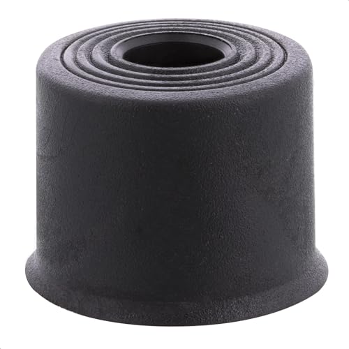 WAGNER Bodentürstopper/Wandtürstopper VULKANO SMALL - Durchmesser Ø 35 x 25 mm, Puffer aus hochwertigem Vollgummi, schwarz, zum Schrauben - Made in DE - 15523321 von WAGNER design yourself