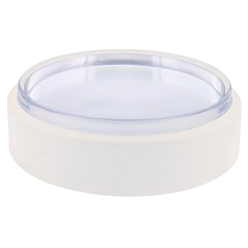 WAGNER Bodentürstopper CLEAR - Ø 50 x 15 mm, hochwertiger Kunststoff, transparent, selbstklebend, rückstandslos entfernbar - 15511011 von WAGNER