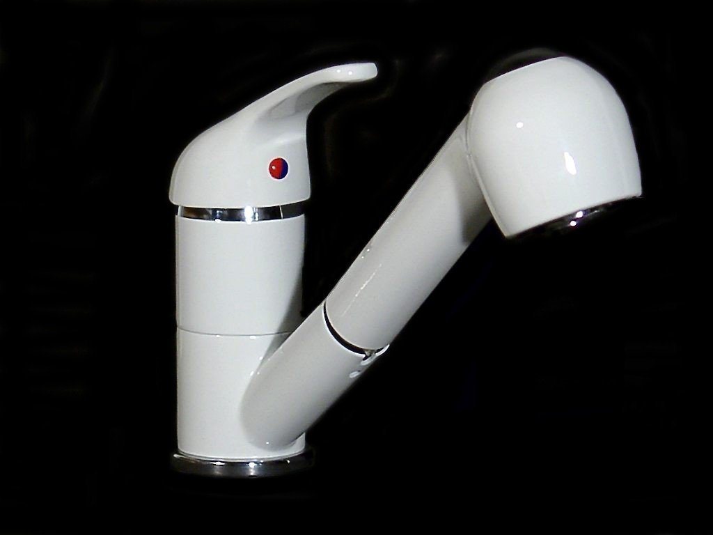 Wagner Armaturenwelt Küchenarmatur Einhebel Küchenarmatur Spüle Wasserhahn Brause Weiss Wagner Armaturenwelt Küchenarmatur Einhebel Küchenarmatur Spüle Wasserhahn Brause Weiss von Wagner Armaturenwelt
