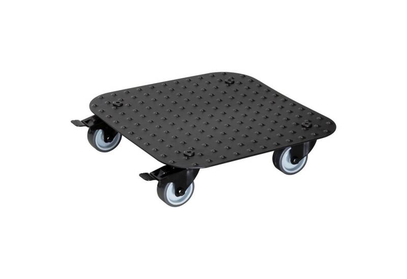 WAGNER design yourself Pflanzenroller ALASKA I diverse Größen & Rollen I für Außenbereich + Innenbereich I rund & eckig I aus Aluminium Riffelblech & Noppenblech I silber eloxiert & schwarz beschichtet I Tragkraft 150 kg - Made in DE von WAGNER design yourself