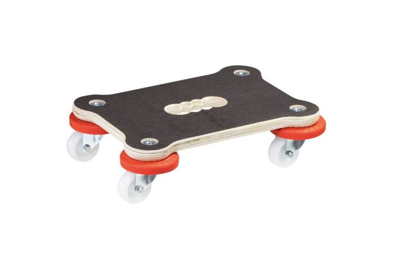 WAGNER design yourself Transportroller Transporthilfe - 30 x 23cm - Tragkraft 200 kg I ideal für schwere Transportboxen mit sensiblem Inhalt I rutschfest & wandschonend I FSC®-zertifiziert - Made in DE von WAGNER design yourself