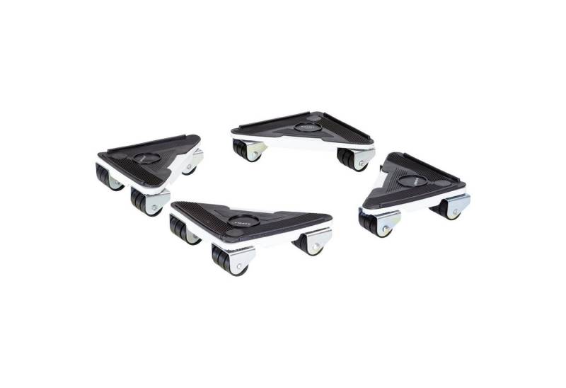WAGNER design yourself Transportroller Transporthilfe 4er Set - 17 x 17 x 23cm - Tragkraft 250 kg I Anti-Rutsch Ladefläche I ideal für sperriges Transportgut I sehr belastbar I lenkbar I geschützte Ladung - Made in DE von WAGNER design yourself