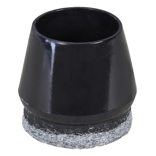 Wagner Kappen für Stahlrohr rund 40tlg. - Ø 16-19/17-22 x 23 mm, Abrieb Filz 9 mm, Kunststoff schwarz - Made in Germany - 15065940 Wagner Kappen für Stahlrohr rund 40tlg. - Ø 16-19/17-22 x 23 mm, Abrieb Filz 9 mm, Kunststoff schwarz - Made in Germany - 15065940 von WAGNER design yourself