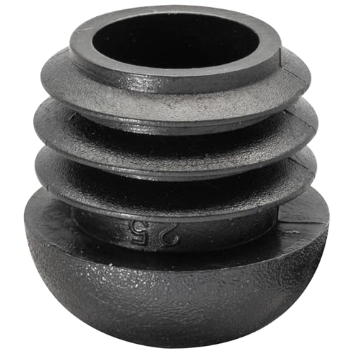 Wagner Möbelgleiter für Stahlrohr rund 4tlg. - Durchmesser Ø 23/25 x 27 mm, Abrieb 12 mm, Kunststoff schwarz - Made in EU - 15005499 Wagner Möbelgleiter für Stahlrohr rund 4tlg. - Durchmesser Ø 23/25 x 27 mm, Abrieb 12 mm, Kunststoff schwarz - Made in EU - 15005499 von WAGNER design yourself