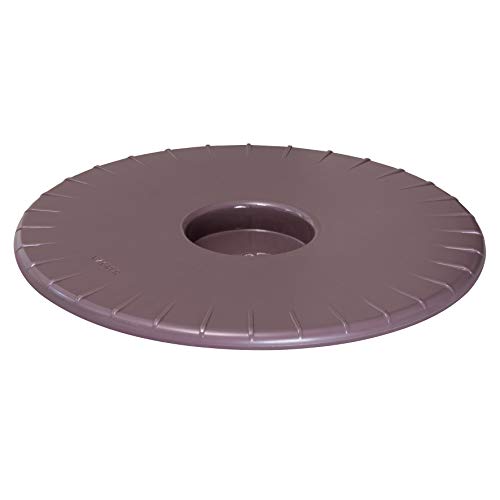 WAGNER Pflanzenroller ULTRAFLAT Ø 30 x 2,5 cm I Pflanzenroller für den Innenbereich, mauve I Extra Flacher Kübelroller aus ABS Kunststoff, wasserabweisend I Tragkraft 100 kg - 20044401 von WAGNER design yourself