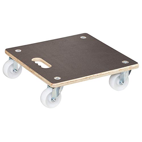 WAGNER Transporthilfe MM 1339 I 38 x 38 cm – für schwer beladene Kisten, Geräte & Möbel I Tragkraft 250 kg I Ergo-Tragegriff I rutschfeste Oberfläche I FSC®-zertifiziert - 20133901 von WAGNER design yourself