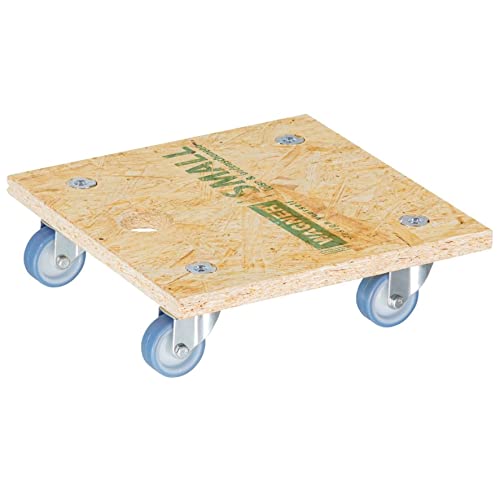 Wagner Transporthilfe MM 1357 I 29 x 29 x 8,5 cm - Tragkraft 250 kg - ideal für Unhandliches, Geräte & Möbel I Griffloch I bestens beweglich I CO2-neutral & formstabil - 20135701 von WAGNER design yourself