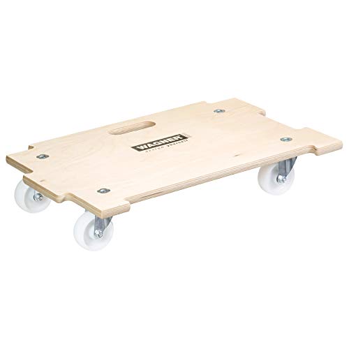 WAGNER Transporthilfe MM 1382 I 59 x 39 x 11 cm - Tragkraft 250 kg - ideal für Lasten (Fast) jeder Größe I flexibel erweiterbar I tragbar I leichtläufig I FSC®-Zertifiziert - 20138201 von WAGNER