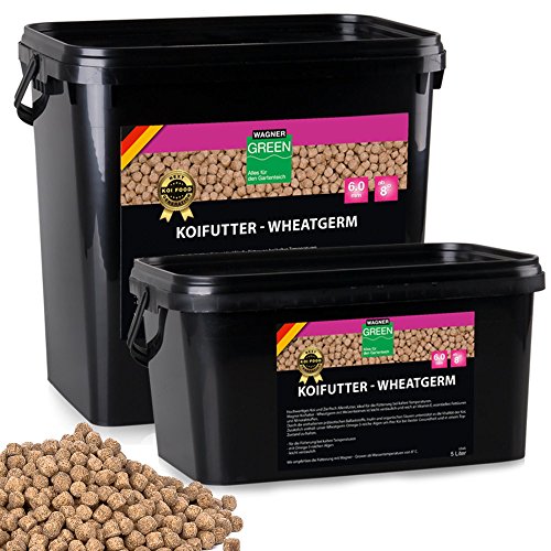 Wagner Koifutter Wheatgerm 6 mm (10 Liter) von WAGNER GREEN Alles für den Gartenteich