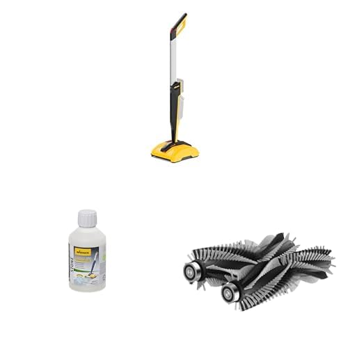 Bundle aus WAGNER Multifunktions-Terrassenreiniger Levaro Powerbrush 18V + WAGNER Stone Cleaner 3 in 1, 500 ml + WAGNER Stone Brush Kit Smooth von Wagner