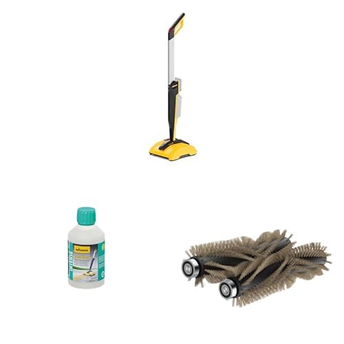 Bundle of WAGNER Multifunktions-Terrassenreiniger Levaro Powerbrush 18V + WAGNER Deep Cleaner, 500 ml + WAGNER Wood Brush Kit Intense von WAGNER