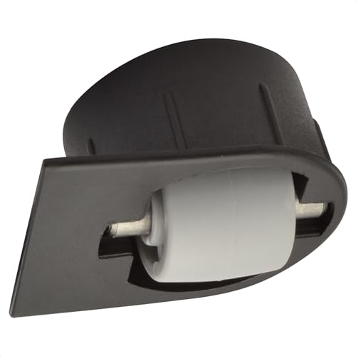 WAGNER Soft-Lenkrolle/Bohrsenkrolle ROLLER-MINI - Durchmesser Ø 15 mm, Gehäuse Kunststoff schwarz 30/Ø25 x 14/5 mm, Metallstift, Tragkraft 50 kg - Made in Germany - 01705801 von WAGNER design yourself