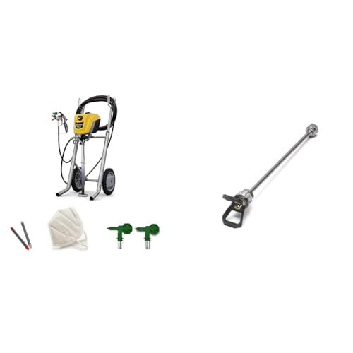 WAGNER Airless Farbsprühsystem Control Pro 350 M für Wandfarben, Druckregulierung, 110 bar, Schlauch 15 m & Control Pro HEA Düsenverlängerung für WAGNER Airless Farbsprühsysteme Control Pro, 30 cm WAGNER Airless Farbsprühsystem Control Pro 350 M für Wandfarben, Druckregulierung, 110 bar, Schlauch 15 m & Control Pro HEA Düsenverlängerung für WAGNER Airless Farbsprühsysteme Control Pro, 30 cm von Wagner