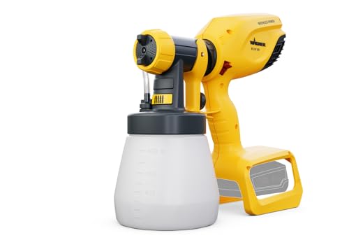 WAGNER Akku-Farbsprühsystem Wood&Metal Sprayer W250 18 V (Akku und Ladegerät sind Nicht IM LIEFERUMFANG ENTHALTEN) für Lacke und Lasuren, Behälter 800 ml von Wagner