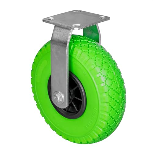 WAGNER Bockrolle - PANNENSICHER - PU geschäumtes Rad, Durchmesser Ø Rad 260 mm, Felge 75 mm, Anschraubplatte 115 x 110 mm, Tragkraft 100 kg - 04726601 WAGNER Bockrolle - PANNENSICHER - PU geschäumtes Rad, Durchmesser Ø Rad 260 mm, Felge 75 mm, Anschraubplatte 115 x 110 mm, Tragkraft 100 kg - 04726601 von WAGNER design yourself