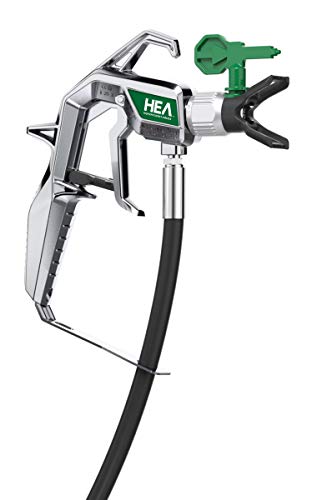 WAGNER Control Pro Metal Airless Pistole für WAGNER Airless Farbsprühsysteme Control Pro, ergonomischer Griff, 2-Finger-Abzug, 1-Finger-Sicherungsschieber Silber von Wagner
