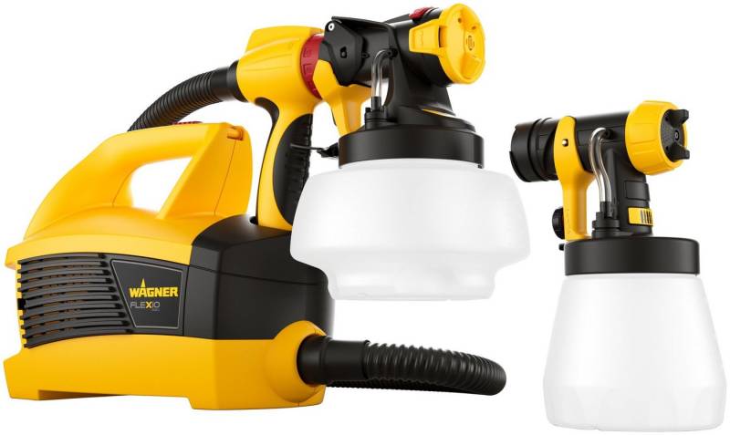 WAGNER Farbsprühgerät W 690 Flexio, Universal Sprayer, inkl. 2 Behälter, je 800 ml von WAGNER