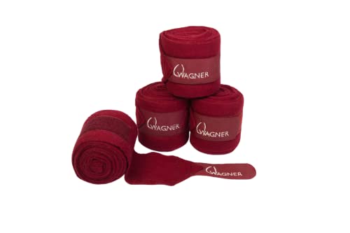 WAGNER Fleece Bandagen (WB, Bordeaux) von Wagner
