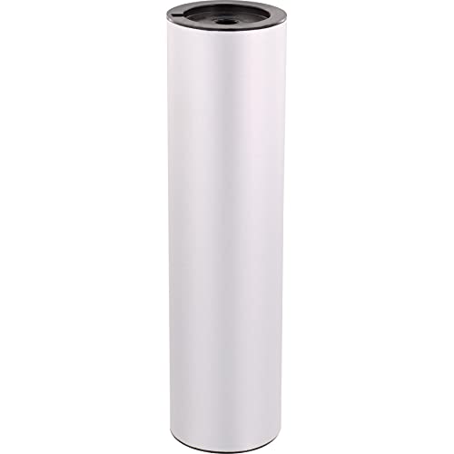 WAGNER Möbelbein/Tischbein/Möbelfuß/Systemrohr TENO - Ø 50 x 191 mm, individuell mit TENO System und QuickClick kombinierbar, Stahl in Aluminium Eloxaloptik, Tragkraft 50 kg - 12901701 von WAGNER