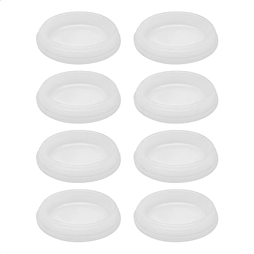 Wagner QuickClick® Stoppgleiter Möbelgleiter Stuhlgleiter - 8er-Set Ersatzgleiter rutschhemmend austauschbar - STOPP - Durchmesser Ø 30 mm - für Basis Ø 30 mm - Made in DE - 15824600 von QuickClick