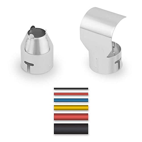 WAGNER Schrumpfschlauch-Set und Reflektor- und Zentrierdüse für FURNO Heißluftpistolen - 100 Schrumpfschläuche + Reflektor- und Zentrierdüse 14 mm WAGNER Schrumpfschlauch-Set und Reflektor- und Zentrierdüse für FURNO Heißluftpistolen - 100 Schrumpfschläuche + Reflektor- und Zentrierdüse 14 mm von Wagner