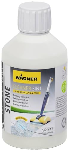 Wagner Stone Cleaner 3 in 1, 500 ml - Konzentrat für die regelmäßige Reinigung von Steinoberflächen im Außenbereich von Wagner
