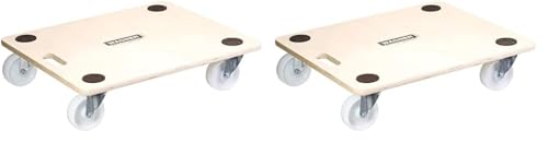 WAGNER Transporthilfe MM 1086 I 60 x 49,5 x 13,5 cm - Tragkraft 400 kg - ideal für Unhandliches, Geräte & Möbel I Tragegriff I Anti-Rutsch-Pads I belastbar I FSC®-Zertifiziert - 20108601 von WAGNER