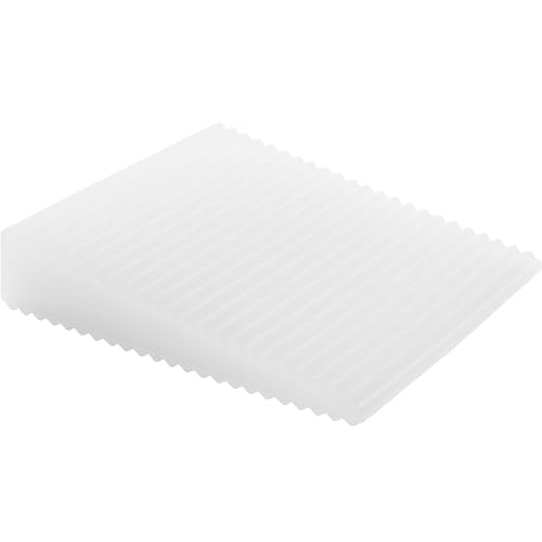 WAGNER Türkeil STICK 2tlg. Set - 70 x 60 x 15 mm, aus hochwertigem Vollgummi, weiß, zum Unterschieben, fixiert die Tür, schützt Tür und Wand - 15692502 von WAGNER