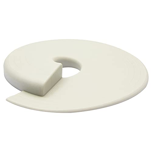 WAGNER Türstopper STOP LIGHT GREY - Durchmesser Ø 110 x 15 mm, hochwertiger Kunststoff, lichtgrau, zum Unterschieben und Einklemmen, fixiert die Tür, schützt Tür und Wand - Design Award - 15697901 von WAGNER