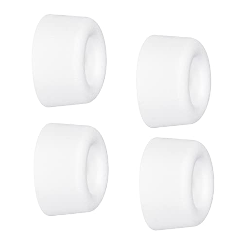 WAGNER Wandtürstopper VULKANO MINI 4tlg. Set - Durchmesser Ø 20 x 10 mm, Puffer aus hochwertigem Vollgummi, weiß, zum Schrauben - 15501104 WAGNER Wandtürstopper VULKANO MINI 4tlg. Set - Durchmesser Ø 20 x 10 mm, Puffer aus hochwertigem Vollgummi, weiß, zum Schrauben - 15501104 von WAGNER