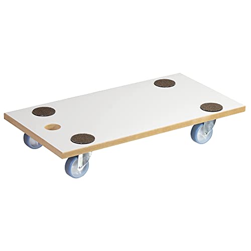 Wagner Transporthilfe MM 1318 I 57,5 x 30 x 10 cm - Tragkraft 200 kg - Spezialbeschichtung I für Sensible Böden I sanft zum Boden I Anti-Rutsch-Pads I Beste Beweglichkeit - 20131801 von WAGNER design yourself
