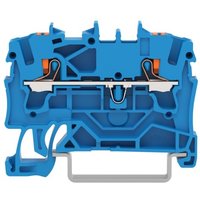 WAGO GmbH & Co. KG 2-Leiter-Durchgangsklemme 2,5qmm, blau 2202-1204 - 2202-1204 von WAGO GmbH   Co. KG