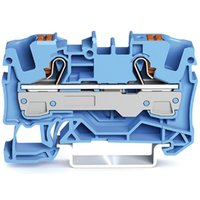 WAGO GmbH & Co. KG 2-Leiter-Durchgangsklemme 6qmm, blau 2206-1204 - 2206-1204 von WAGO GmbH   Co. KG
