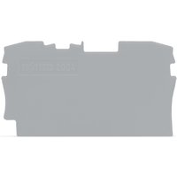 WAGO GmbH & Co. KG Abschluss-/Zwischenplatte grau 2004-1291 von WAGO GmbH   Co. KG