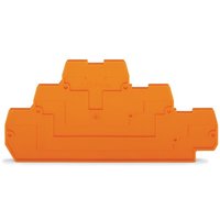 WAGO GmbH & Co. KG Abschlußplatte 2mm orange 870-569 - 870-569 von WAGO GmbH   Co. KG