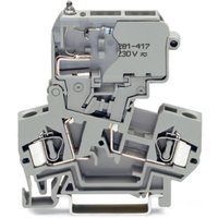 WAGO GmbH & Co. KG Sicherungsklemme 0,08-4mmq grau 281-611/281-417 - 281-611/281-417 von WAGO GmbH   Co. KG