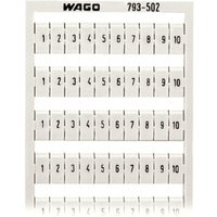 WAGO GmbH & Co. KG WMB-Bezeichnungssystem W: 1-10 (10 x) 793-502 - 793-502 von WAGO GmbH   Co. KG