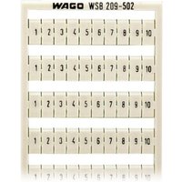 WAGO GmbH & Co. KG WSB-Bezeichnungssystem W: 1-10 (10x) 209-502 - 209-502 von WAGO GmbH   Co. KG