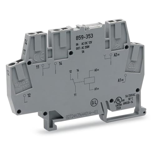 859-355 RELAISKLEMME 48VAC/DC 1U WAGO 859-355 von WAGO