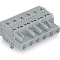 WAGO Buchsengehäuse-Kabel 231 Polzahl Gesamt 8 Rastermaß: 7.50mm 231-208/008-000 25St. von WAGO