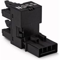 WAGO Netz-H-Verteiler Netz-Stecker - Netz-Buchse, Netz-Buchse Gesamtpolzahl: 4 Schwarz 50St. WAGO Netz-H-Verteiler Netz-Stecker - Netz-Buchse, Netz-Buchse Gesamtpolzahl: 4 Schwarz 50St. von WAGO