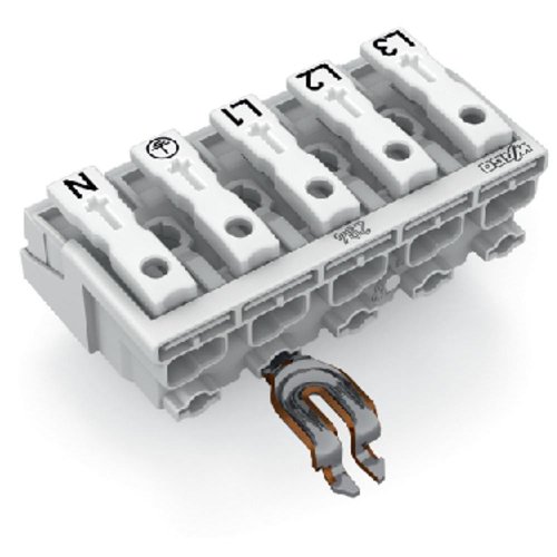 Industrie Verpackungseinheit Netzanschlussklemme WAGO Querschnitt 0.5-1.5 mm² 24 A Weiß Inhalt: 250 St. Industrie Verpackungseinheit Netzanschlussklemme WAGO Querschnitt 0.5-1.5 mm² 24 A Weiß Inhalt: 250 St. von WAGO