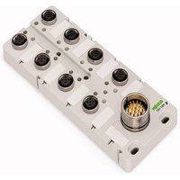 WAGO 757-184 Sensor/Aktorbox passiv M12-Verteiler mit Metallgewinde 1St. von WAGO