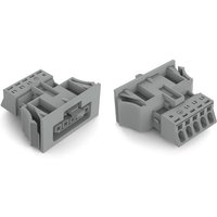 [NEUWERTIG] Wago 890 745/060 000 Netz Steckverbinder 890 Buchse Steckverbinder Grau Stecker B-Ware von WAGO