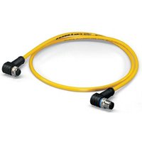 WAGO 756-1506/060-500 Sensor-/Aktor-Datensteckverbinder, konfektioniert M12 Stecker, gewinkelt, Buch von WAGO