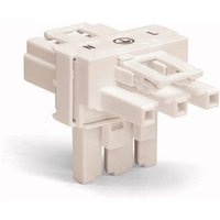WAGO Netz-T-Verteiler Netz-Stecker - Netz-Buchse, Netz-Buchse Gesamtpolzahl: 3 Weiß 50St. WAGO Netz-T-Verteiler Netz-Stecker - Netz-Buchse, Netz-Buchse Gesamtpolzahl: 3 Weiß 50St. von WAGO