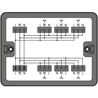 WAGO 899-631/104-000 Verteiler-Box 899 25A Schwarz 1St. von WAGO