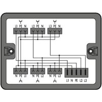 WAGO 899-631/149-000 Verteiler-Box 899 25A Schwarz 1St. von WAGO