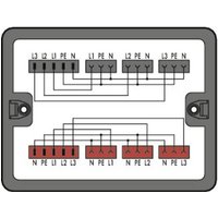 WAGO 899-631/302-000 Verteiler-Box 899 25A Schwarz 1St. von WAGO